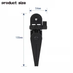 Desktop portable photography plate camera mini folding black plastic tripod stand