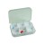 Import Detachable transparent cross pillbox square pill storage box organizer from China
