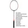 Dexterous high modulus graphite badminton racket