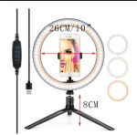 Dimmable LED Selfie Ring Light  Youtube Video Live  Photo Studio Light