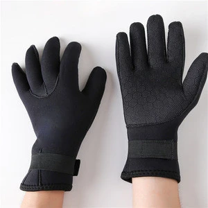 DIVESTAR Hot Sale Factory Supply Waterproof Neoprene Fishing Gloves swimming Diving Gloves