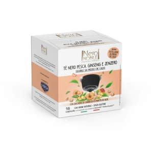 Dolce Gusto * compatible capsule Neronobile black tea peach ginseng ginger capsule