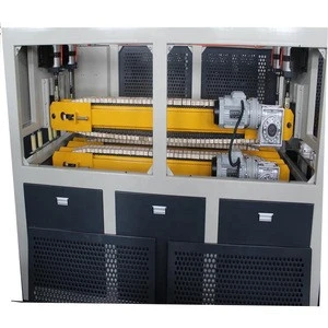 Double Plastic Pipes Cater Puller Haul-off Machine