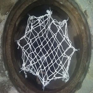 Drainage holes  fall arrest safety nets fall protection equipment manhole safety net