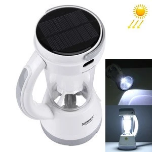 Drop Shipping New TGX Rechargeable Handheld Emergency Lights with Built-in Solar Panel White Light