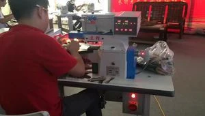 DS-701-1A automatic insole cementing/ folding Machine shoe machine leather machine