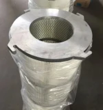 Dust Collector 3 Lugs Flange Polyester Air Filter Cartridge