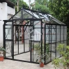 Easy DIY four season aluminium frame glass flower house
