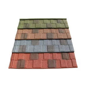 Easy Install Color Stone Coated Metal Corrugated Roof Sheet Tile To Replace Traditional Tiles