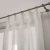Import Easy to installation custom room design stock white sheer fabric curtains in rolls from China