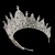 Import Echsio Women Tiara Rhinestone Crystal Crown Wholesale Wedding Bridal Jewelry Hair accessories For Queen Guaranteed Crown BC3200 from China