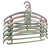 Import Eco-Friendly Custom Low Price Manufacturer Plastic Blue/Brown/Green/White/Purple/Pink Hanger from China