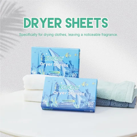 Eco Friendly Laundry Detergent Strip Laundry Detergent Fabric Softener Sheets Dryer Sheets