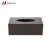 Eco friendly wholesale luxury high quality PU leather custom tissue box