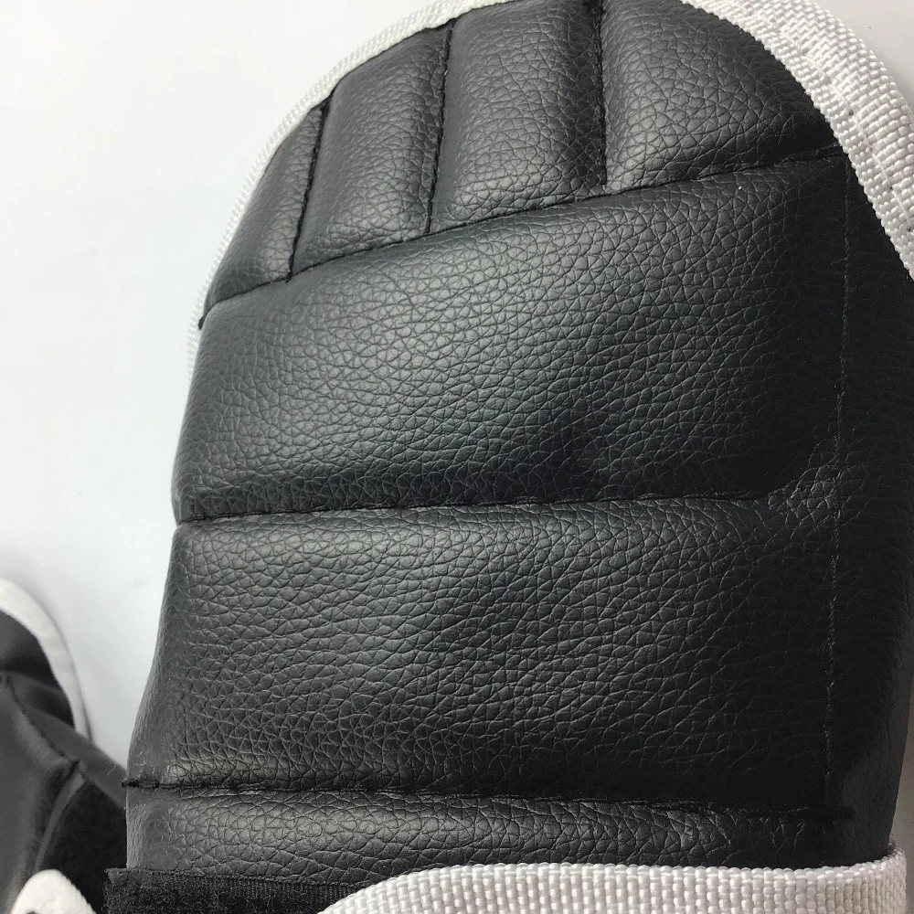 EDIOM 1 pair leather adult adjustable Half finger boxing gloves