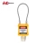 Import Elecpopular Master Keyed safety cable padlock with Custom laser coding and label for Industrial lockout-tagout cable padlock from China
