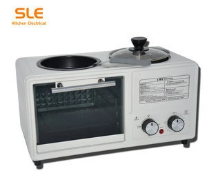 Electric 3 in 1 breakfast machine forno electric oven