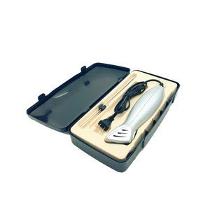 Electric Carving Slicer Kitchen Knife with Plastic Box