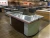 Import Electric Cashier Counter Stainless Steel Supermarket Checkout Counter With Conveyor Belt from China