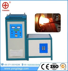 electric metal hot forging furnace induction heating machine