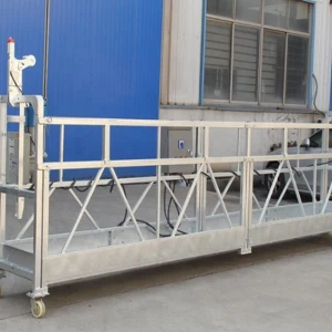 Electric Scaffolding Cradle Zlp630 Building Facade Cleaning Suspended Platform