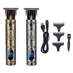 electric trimmer hair men professional lcd all metal engraving bald 0mm t9  amazon new buy hair trimmer clipper for men