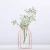 Import Electroplating gold metal candle holders stand flowers vase with glass tube from China