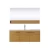 Import European style single mirror MDF sink bathroom cabinet furniture pieces from China