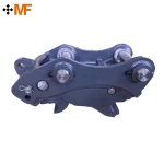 excavator attached hydraulic quick coupler