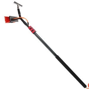 extenclean telescopic gutter cleaning brush with