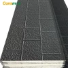 Exterior Wall Board Metal Cladding Wood Grain Decorative PU Foam Sandwich Panel