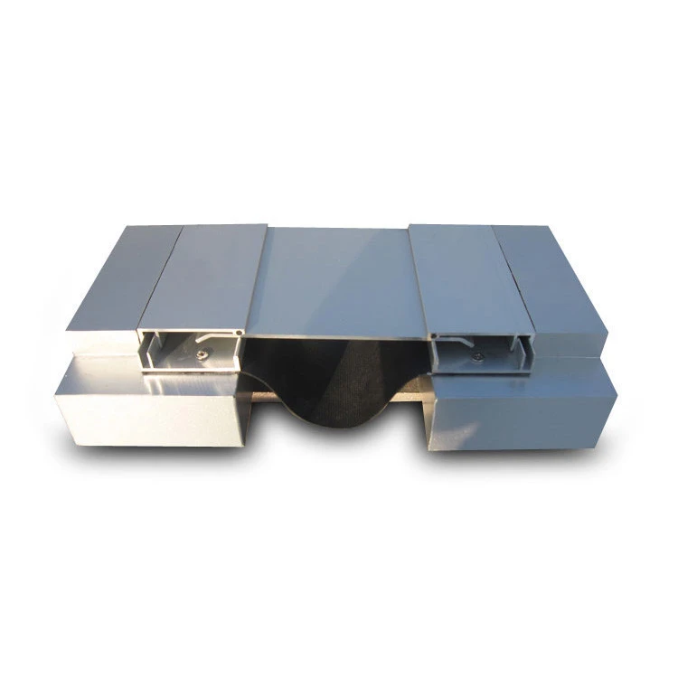 Exterior Waterproofing Recessed Wall Expansion Joint Covers in Metal Building Materials
