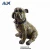 Factory 3D customize Big  animal French Dog indoor Home Decoration Craft Resin Animal Sculpture Statues