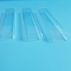 factory direct  customization thin  flat quartz tube