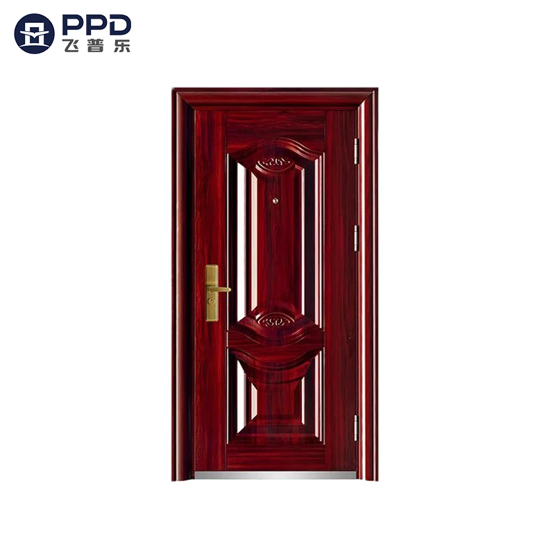 Factory Direct Design  Turkish Style Commercial Exterior Main Etrance Security Steel door