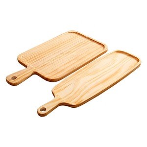 Factory Direct Sales Japanese style cake sushi plate Pizza plate Wooden cake baking tools