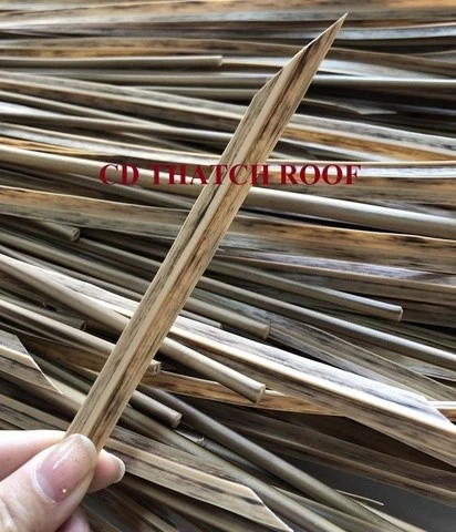 Factory Direct Supply Artificial 50cmx100cm plastic rattan thatch roof tiles - CD8-100