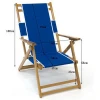 Factory good quality wooden folding beach chair