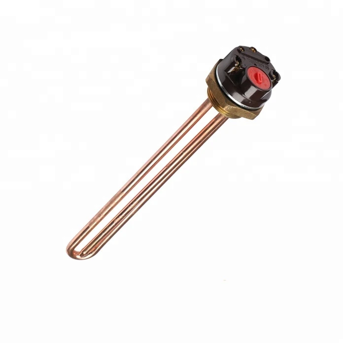 Factory high quality electric water heater heating element with thermostat