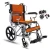 Import Factory price foldable wheelchair Height Adjustable Folding Manual Wheelchair for disabled from China