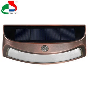 Factory price outdoor IP67 solar power 1.6W led stair wall lamp