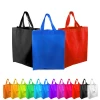 Factory Price Reusable Shopping Bags Pp Non Woven Bags Accept Custom Logo pp non woven handle Shopping tote bag