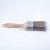 Import Factory Price Zelkova Wooden Handle White Flat PET Sharpening Filaments Paint Brush from China