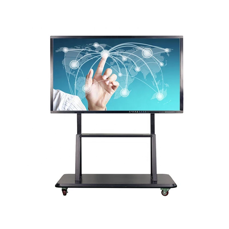 Factory supplier big size 75 inch wall mounted infrared touch screen monitor