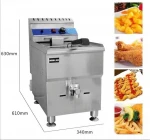 Factory Supplier New Brand Gas-Fired Frying Machine Commercial Deep Fryer