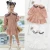 Import Factory Supply College Style Good Quality Fabric Cotton Sweet Girls Dress Long sleeve Dress from China