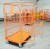 Import Factory Supply Industrial Logistics Foldable Rolling Steel Cage Trolle Trolley wire mesh from China