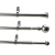 Import Factory telescopic shower curtain rod with accessories steel curtain rod from China