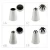 Import Factory Wholesale 304 Stainless Steel Russian Piping Tips in Cake Tools Pastry Nozzles from China