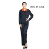 factory wholesale Cotton and polyester 2 pcs set workers overall uniforms for workers